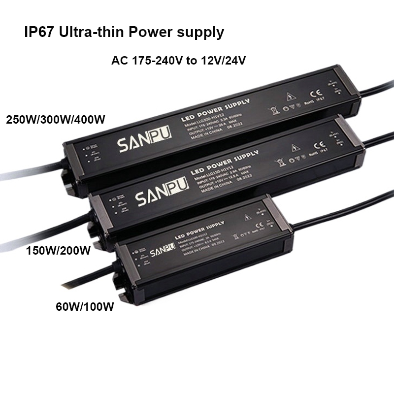 Outdoor Power Strip - Catu Daya Ultra-Tipis Tahan Air IP67