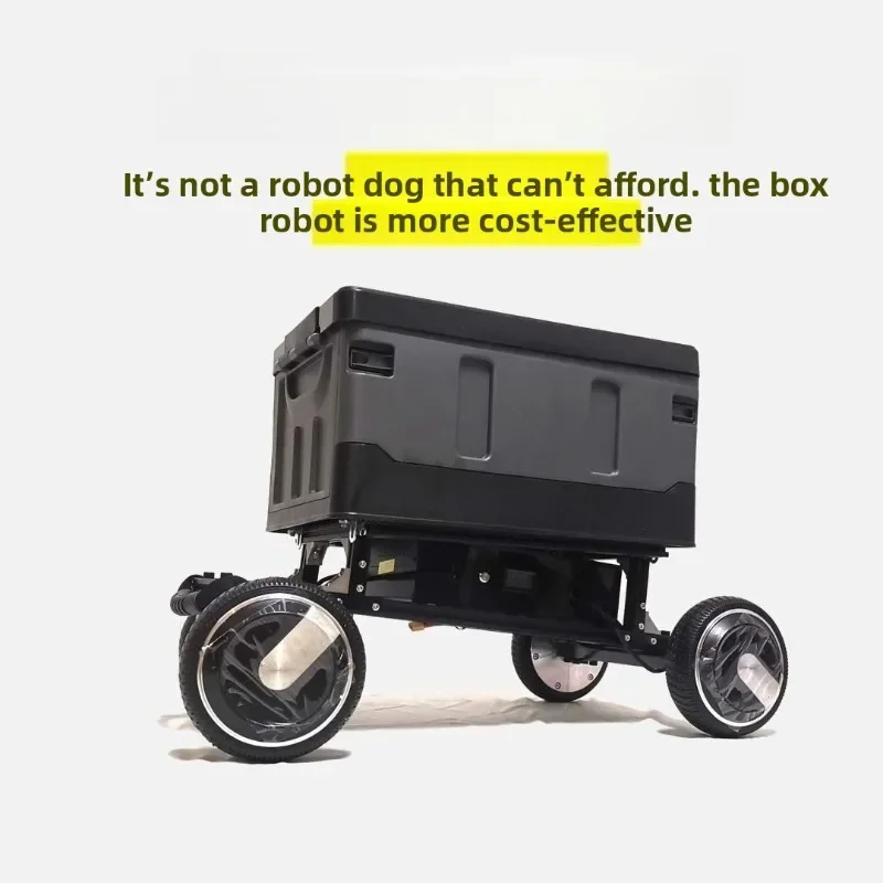 Outdoor Power Wheels - Robot kotak berkemah cerdas berpenggerak 4