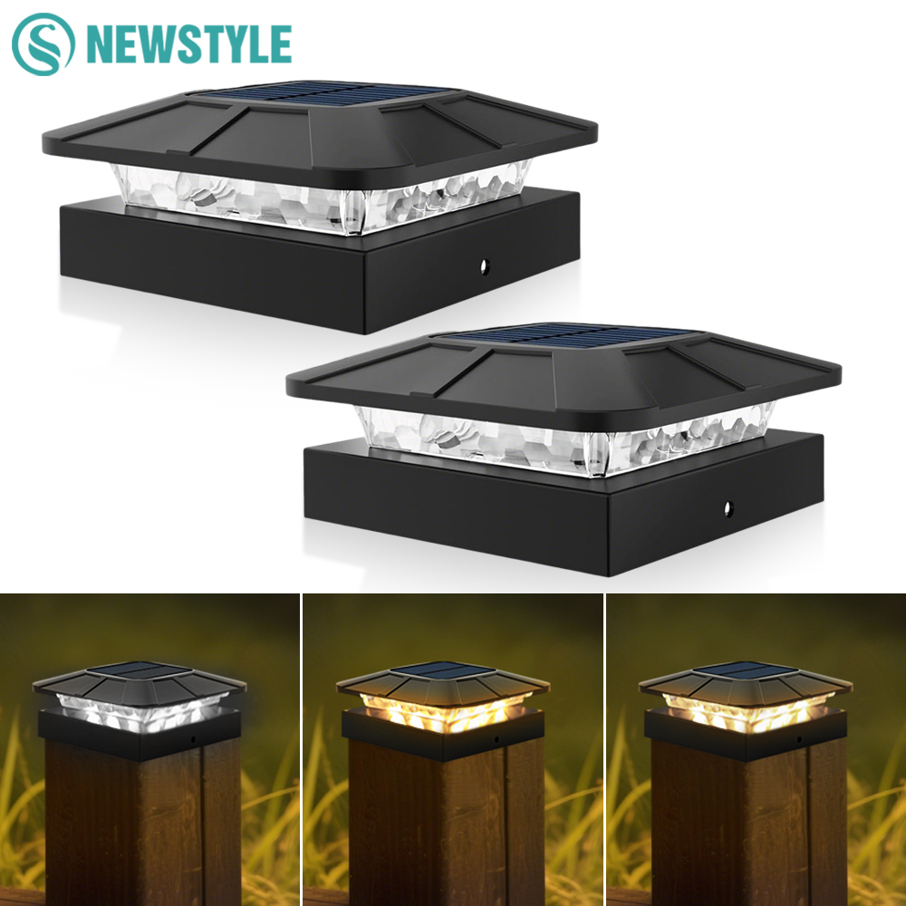 Outdoor Power Post - Lampu Tutup Pos Surya Luar Ruangan