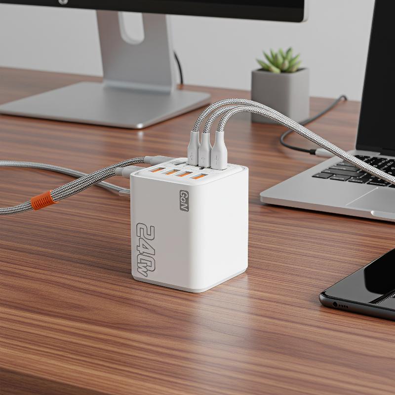Outdoor Usb Power Adapter - Pengisi Daya USB C GaN 240W