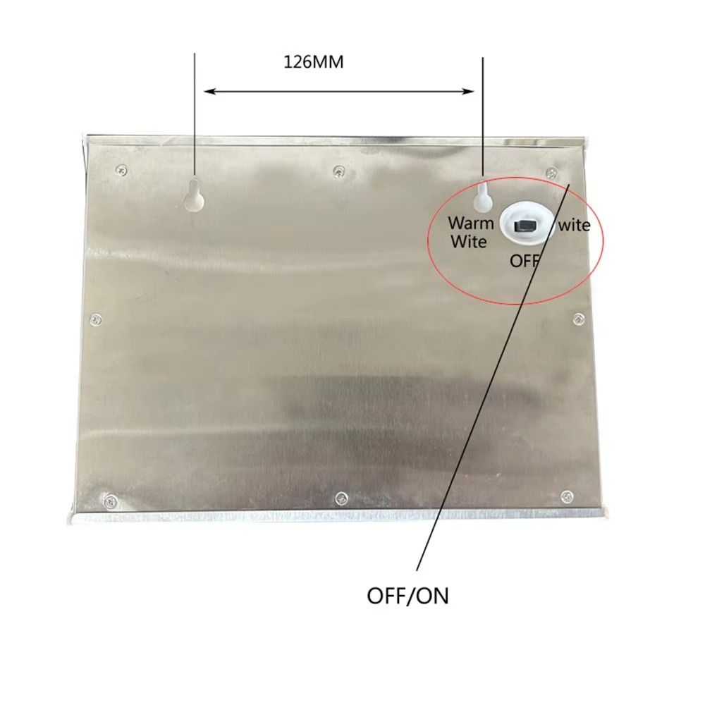 Outdoor Power Number - Lampu Nomor Rumah LED Tenaga Surya