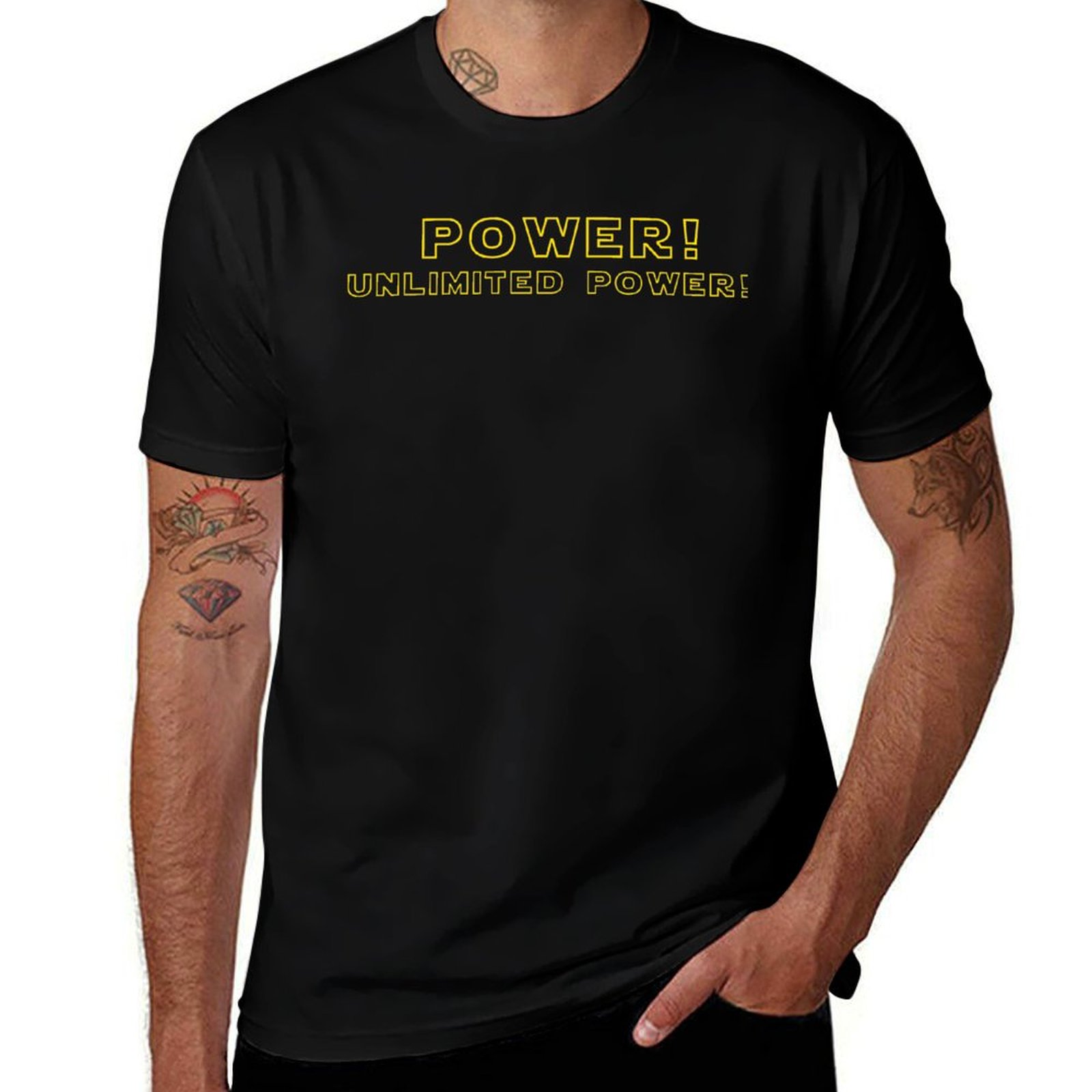 Outdoor Power Unlimited - Kekuatan! Kekuatan Tak Terbatas! Kaos Kerja