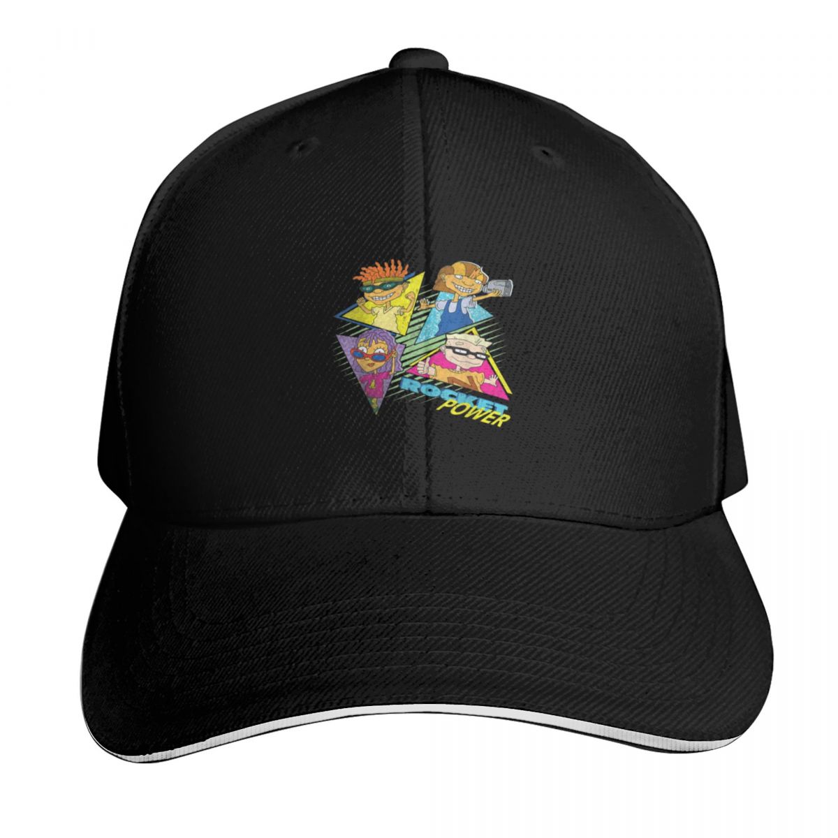 Outdoor Power Group - Topi Baseball Retro dengan Desain Karakter