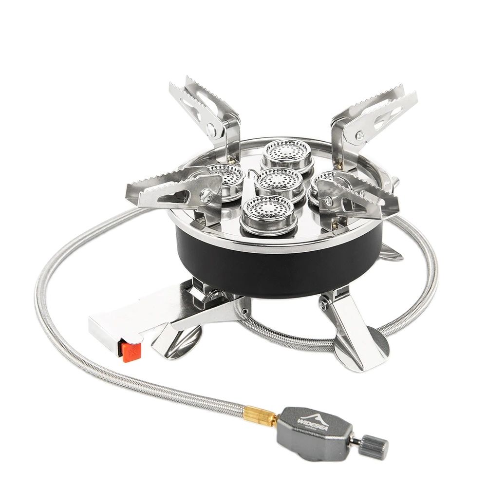 Outdoor Kitchen Power Burner - Layar Lebar kompor Gas 5 dalam