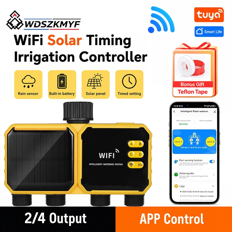 Power Zone Outdoor Timer - Pengatur Waktu Irigasi WiFi Bertenaga Surya