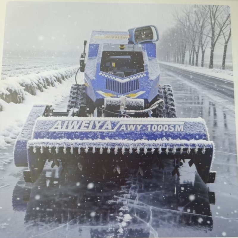 Snow Blower Single - Mesin pemotong rumput pintar dengan kendali