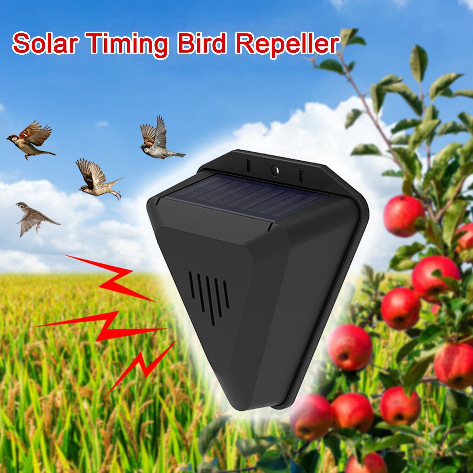 Outdoor Power Timer - Pengusir Burung Tenaga Surya Dengan 13