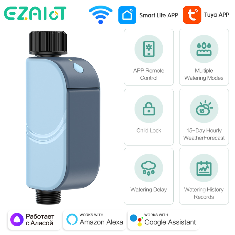 Outdoor Power Timer - Smart Tuya WIFI Pengatur Waktu Penyiraman