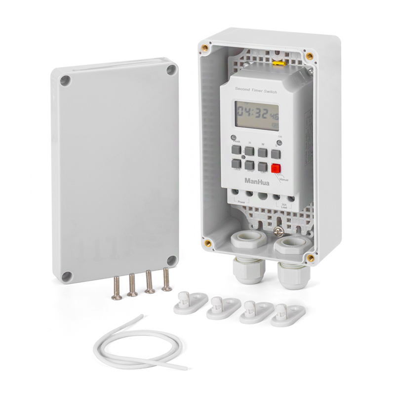 ManHua 220VAC 30A MT316SE-B Ti - Outdoor Power Timer ulasan dan harga