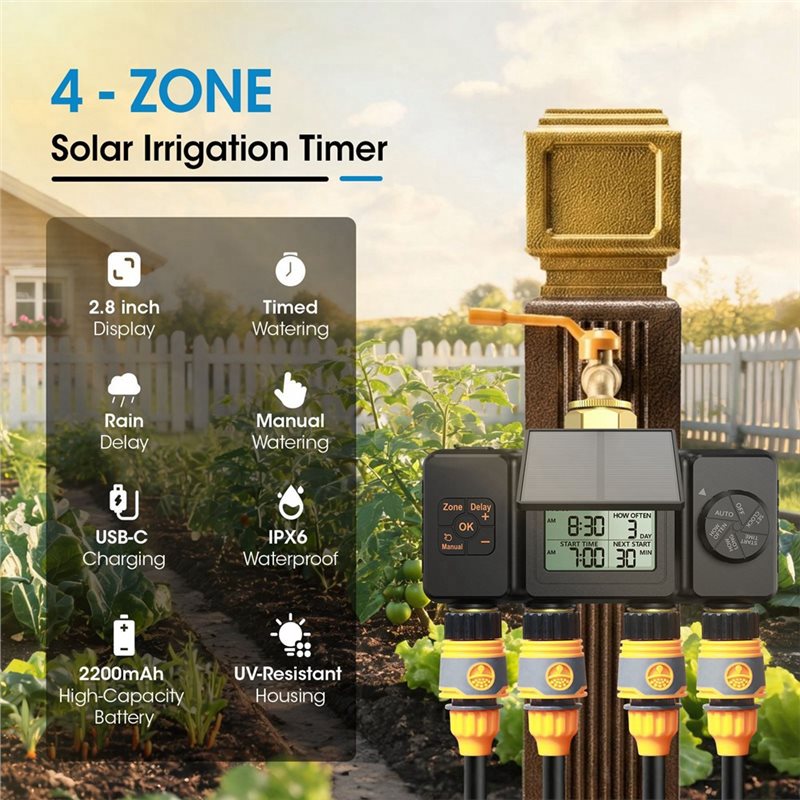 VELIF-BSP3/4 Timer Irigasi Ten - Power Zone Outdoor Timer ulasan dan harga