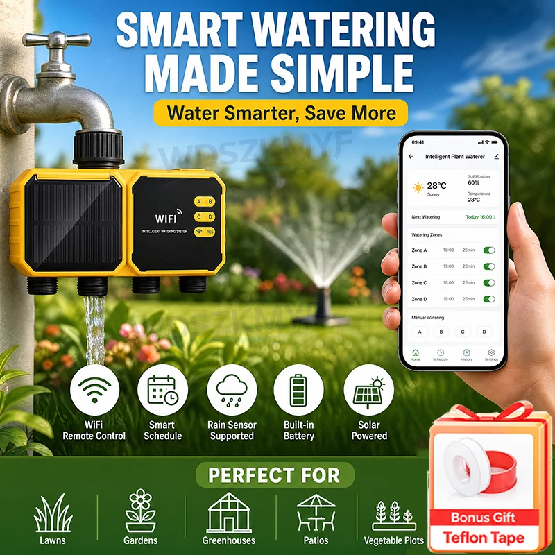 Pengatur Waktu Irigasi WiFi Be - Power Zone Outdoor Timer ulasan dan harga