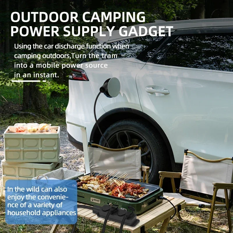 Pengisi Daya EV Mobil Listrik  - Outdoor Power Plus ulasan dan harga