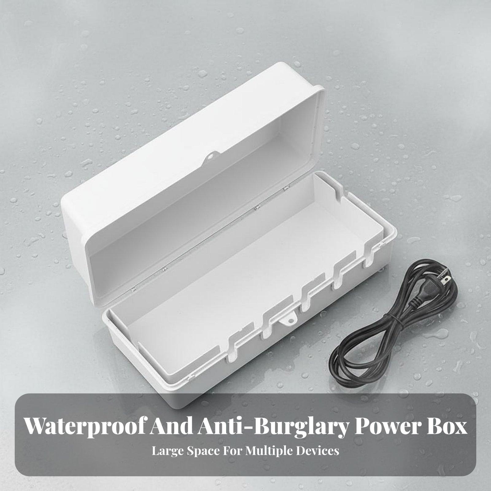 Kotak Stop Kontak Tahan Air, T - Outdoor Power Strip ulasan dan harga