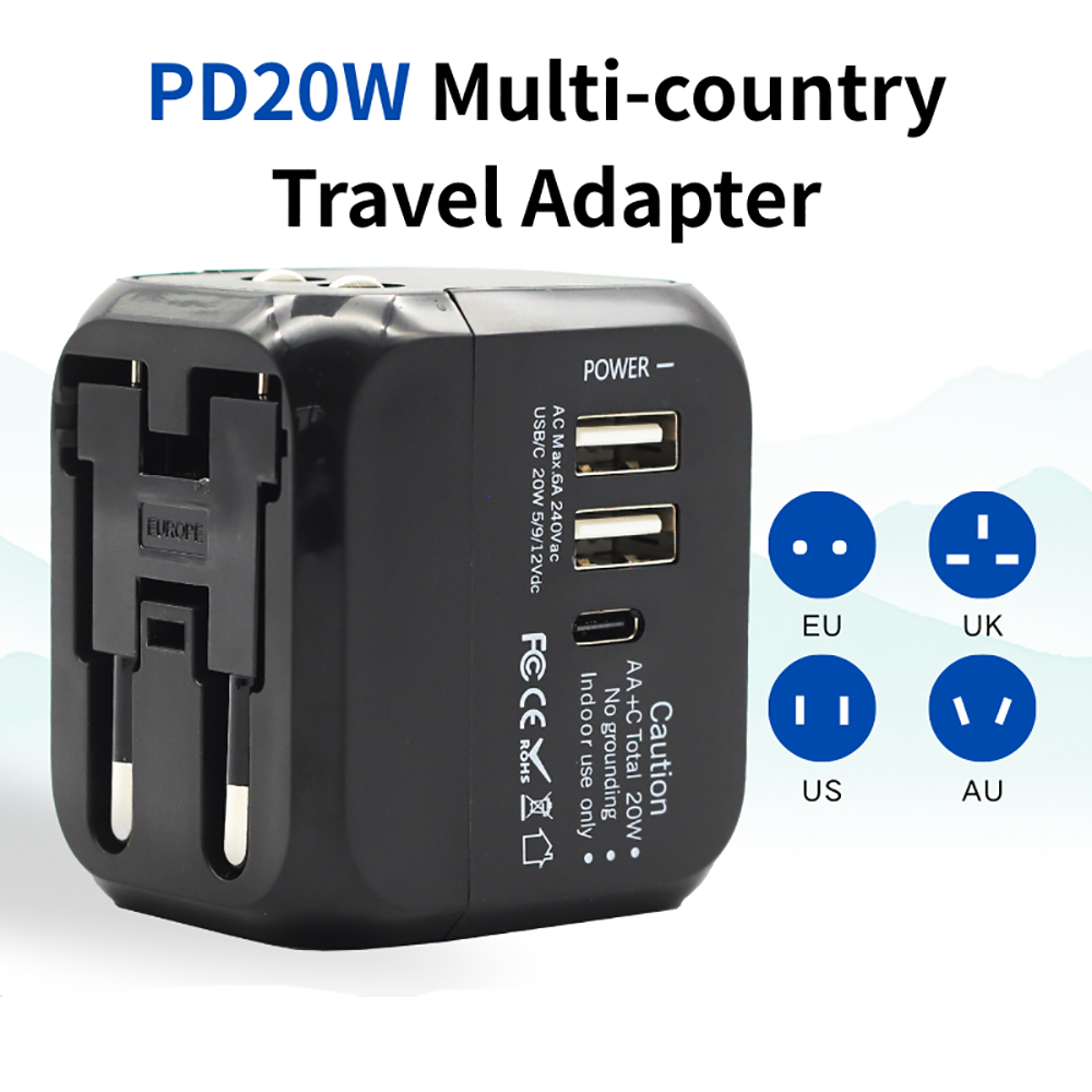 Adaptor Daya Perjalanan Univer - Outdoor Usb Power Adapter ulasan dan harga