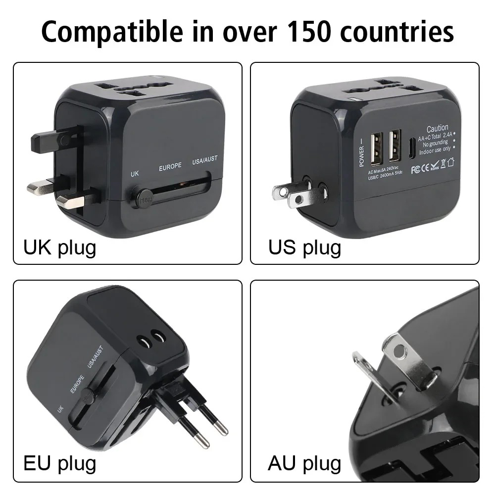 Adaptor Daya Perjalanan Univer - Outdoor Usb Power Adapter ulasan dan harga