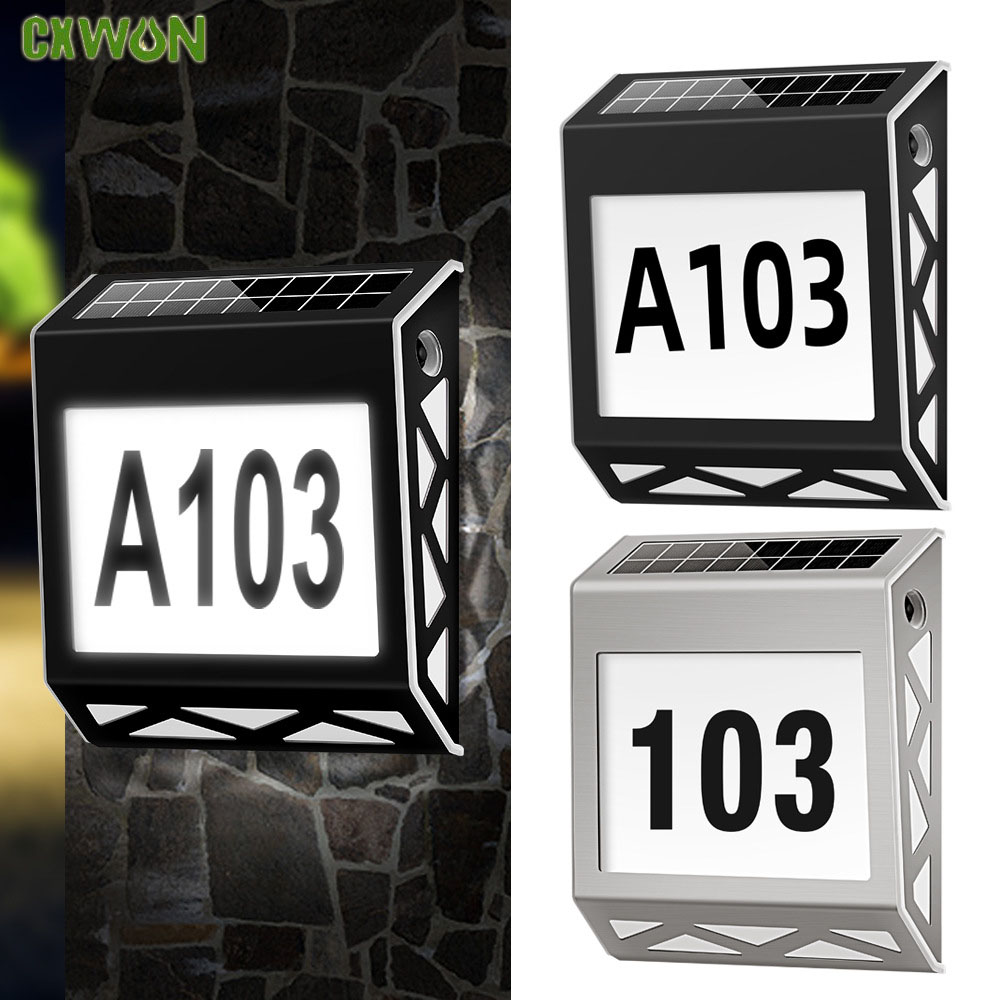 Lampu Papan Nama Rumah Tenaga  - Outdoor Power Number ulasan dan harga