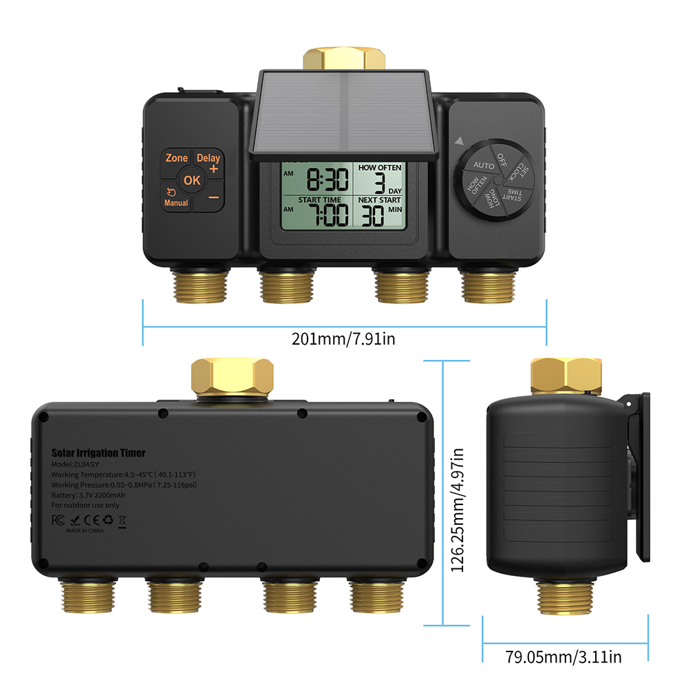 Pengatur Waktu Irigasi Tenaga  - Power Zone Outdoor Timer ulasan dan harga
