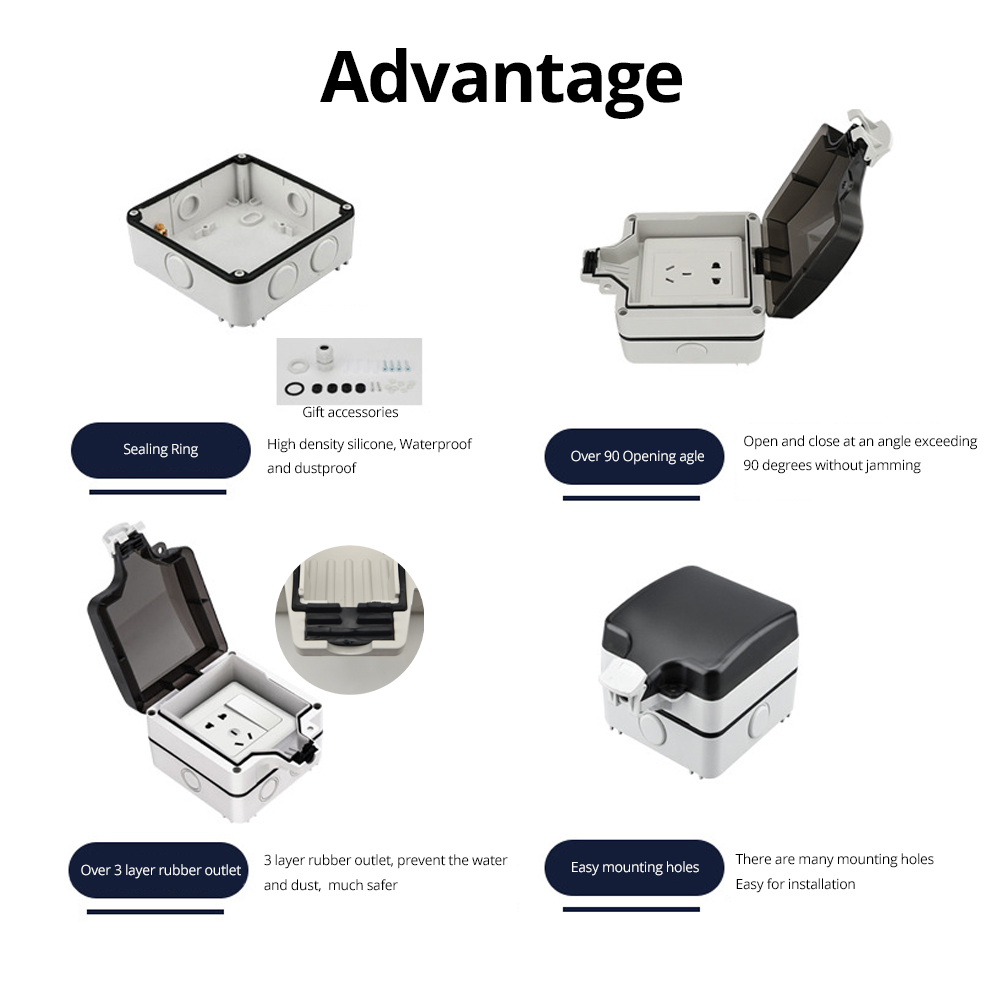 Wallpad IP66 Kotak Luar Ruanga - Outdoor Power Adapter ulasan dan harga
