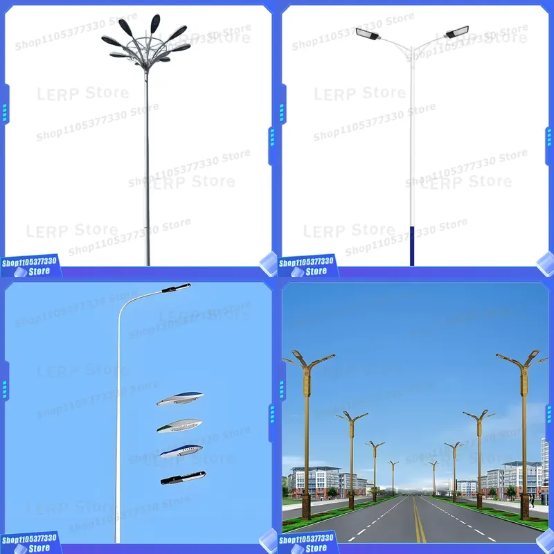Lampu Jalan LED Modern IP65 Ta - Outdoor Power Post ulasan dan harga