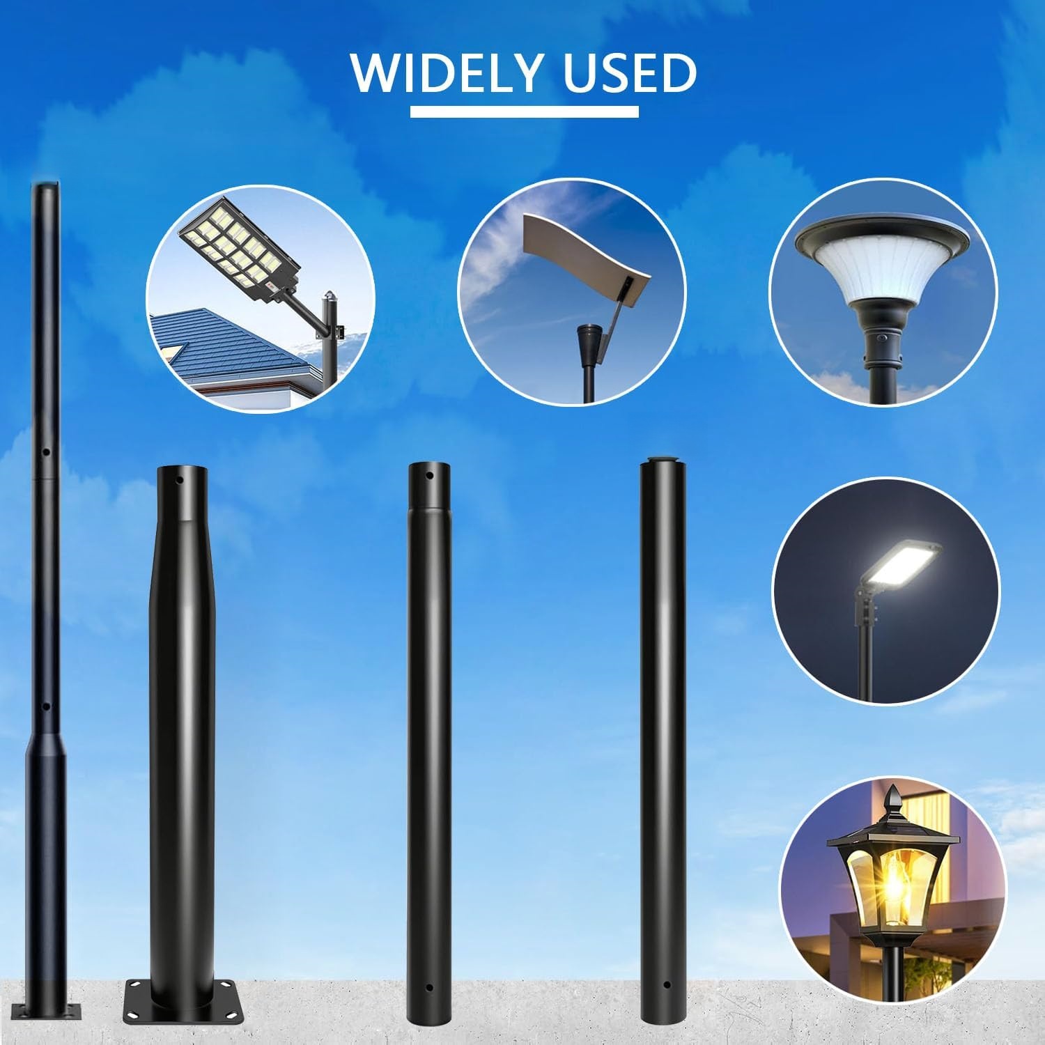   Set Tiang Lampu Universal un - Outdoor Power Post ulasan dan harga