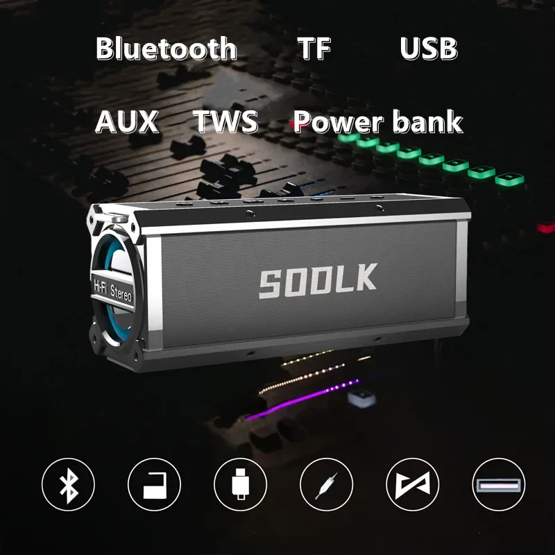 SODLK T200 Plus Speaker Blueto - Outdoor Power Plus ulasan dan harga