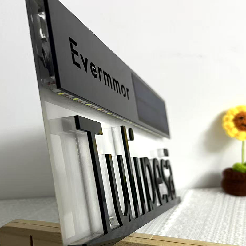 Tanda Pintu LED Tenaga Surya N - Outdoor Power Number ulasan dan harga