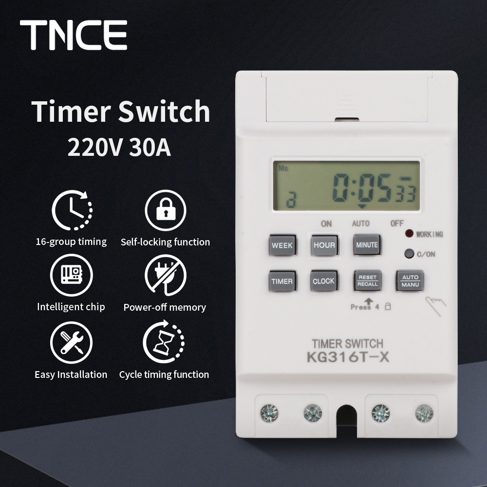Saklar Kontrol Waktu TNCE 30A  - Outdoor Power Timer ulasan dan harga