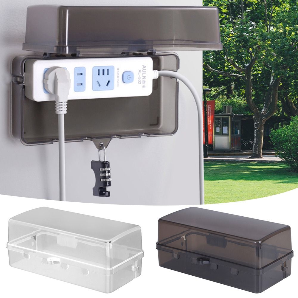Kotak Steker Plastik Tahan Lam - Outdoor Power Strip ulasan dan harga