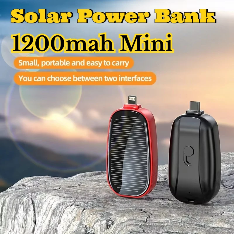 Power Bank Mini Tenaga Surya 1 - Outdoor Usb Power Adapter ulasan dan harga