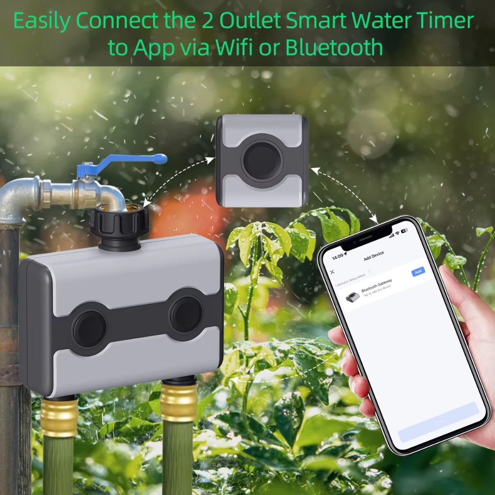 Timer Air Taman Analog dengan  - Power Zone Outdoor Timer ulasan dan harga