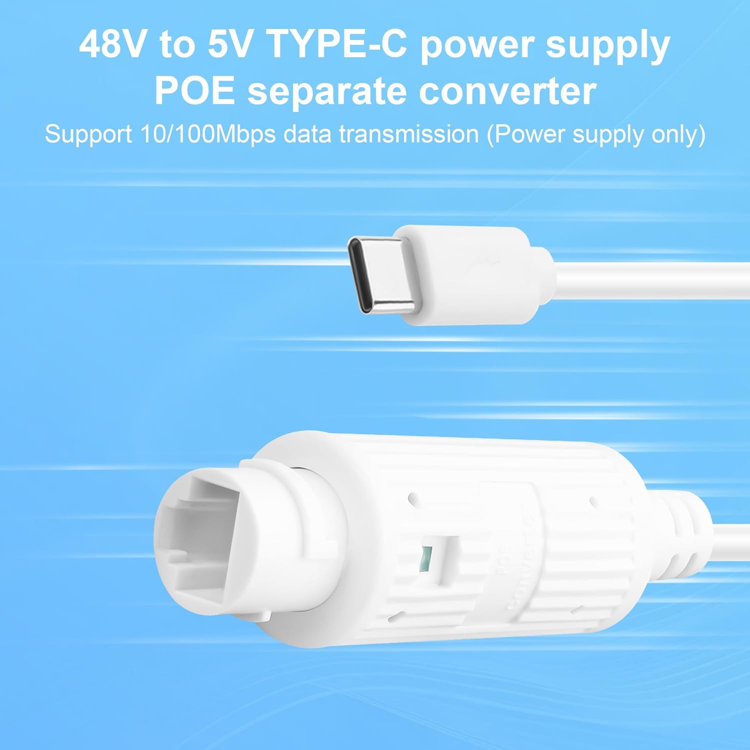 Konverter Daya POE ke USB-C RJ - Outdoor Usb Power Adapter ulasan dan harga