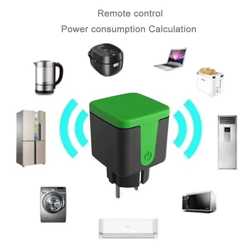 Tuya EU 16A WiFi Smart Waterpr - Outdoor Power Adapter ulasan dan harga
