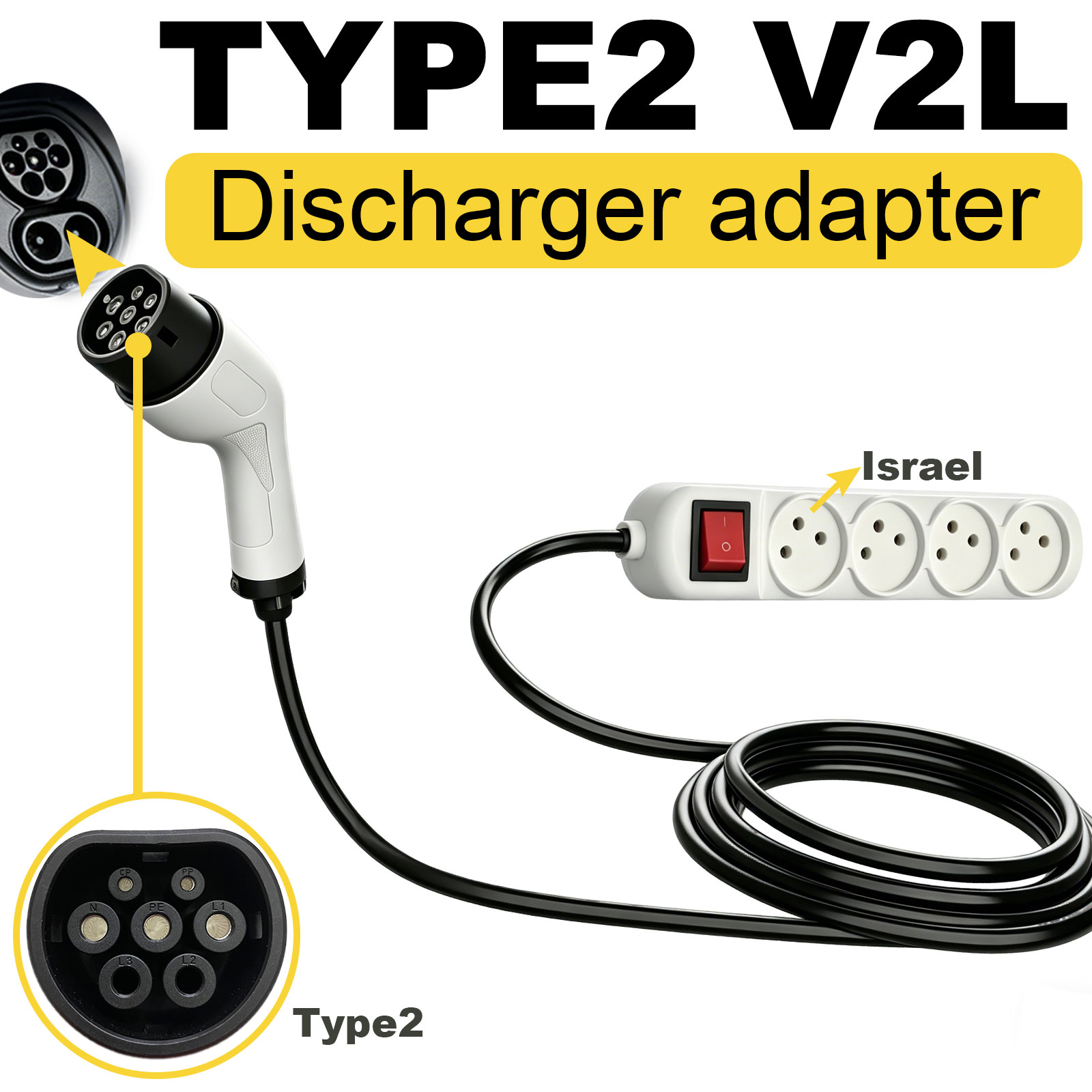 Adaptor Pengisian Daya Tipe 2  - Outdoor Power Adapter ulasan dan harga