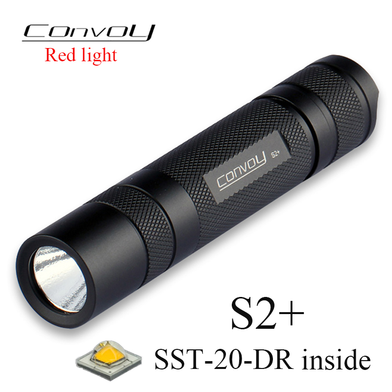 Lampu merah Convoy S2 Plus den - Outdoor Power Plus ulasan dan harga