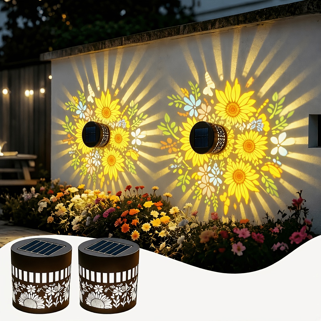 2 Set Lampu Pagar Tenaga Surya - Outdoor Power Post ulasan dan harga