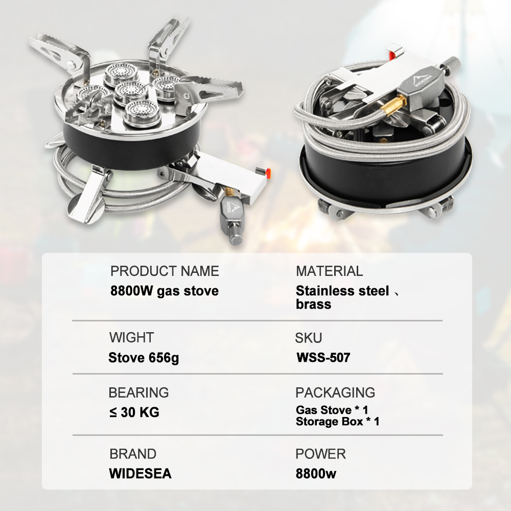 Layar Lebar kompor Gas 5 dalam - Outdoor Kitchen Power Burner ulasan dan harga