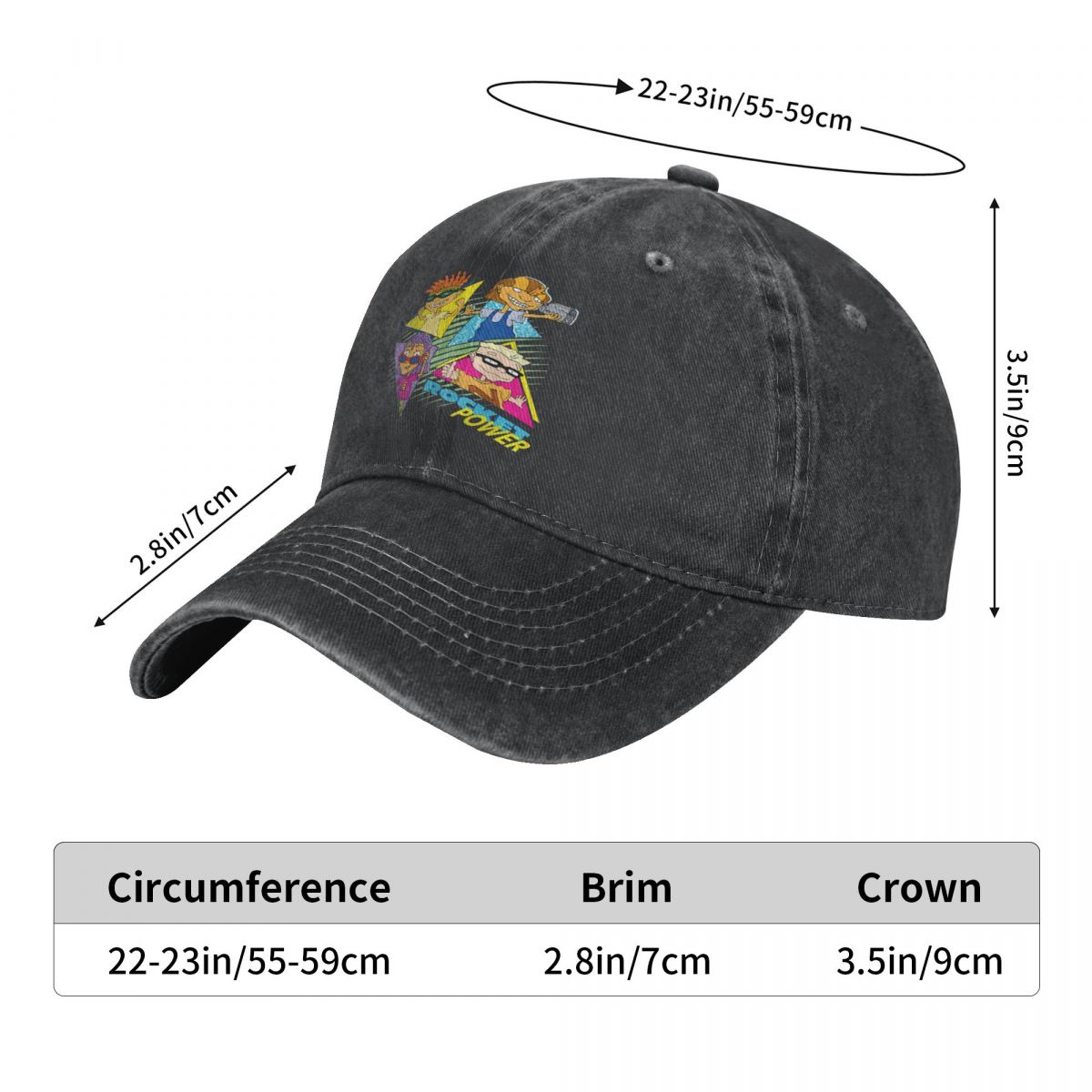 Topi bisbol Retro, topi Baseba - Outdoor Power Group ulasan dan harga