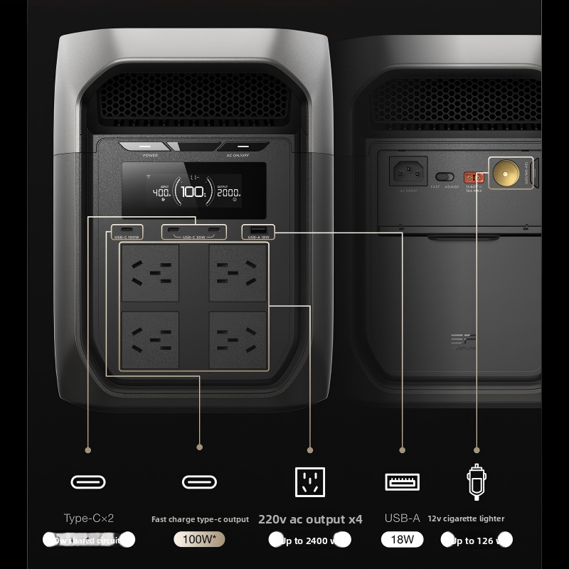 ECOFLOW Delta 3 MAX plus Pemba - Outdoor Power Plus ulasan dan harga