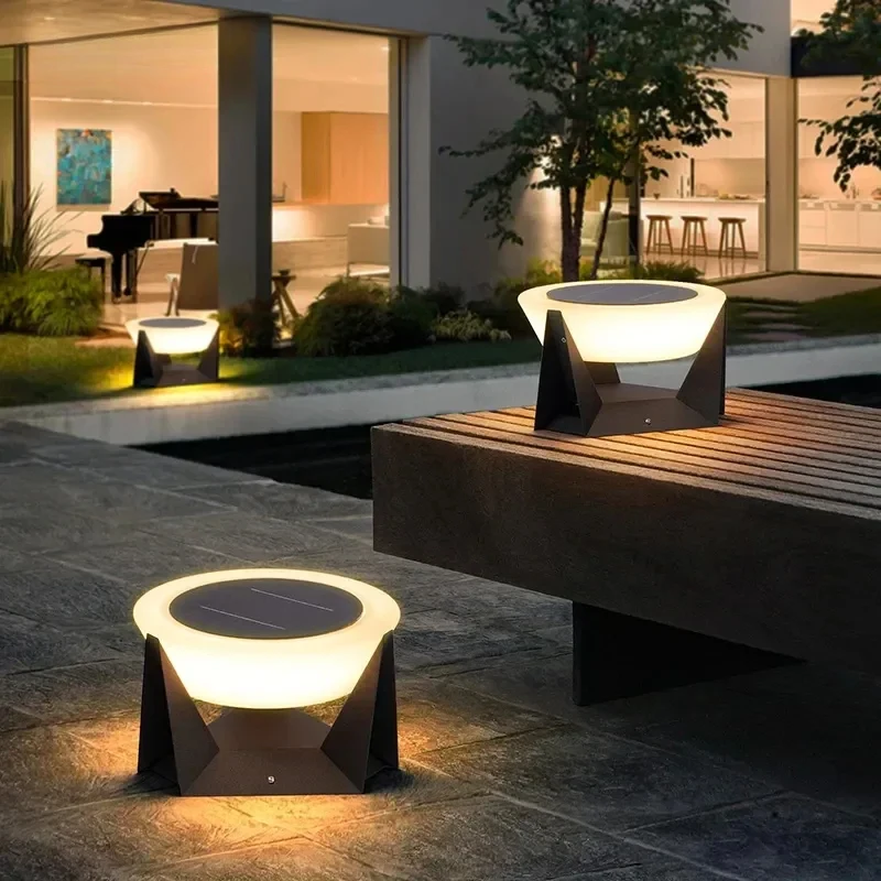 Lampu Tenaga Surya LED Lampu T - Outdoor Power Post ulasan dan harga