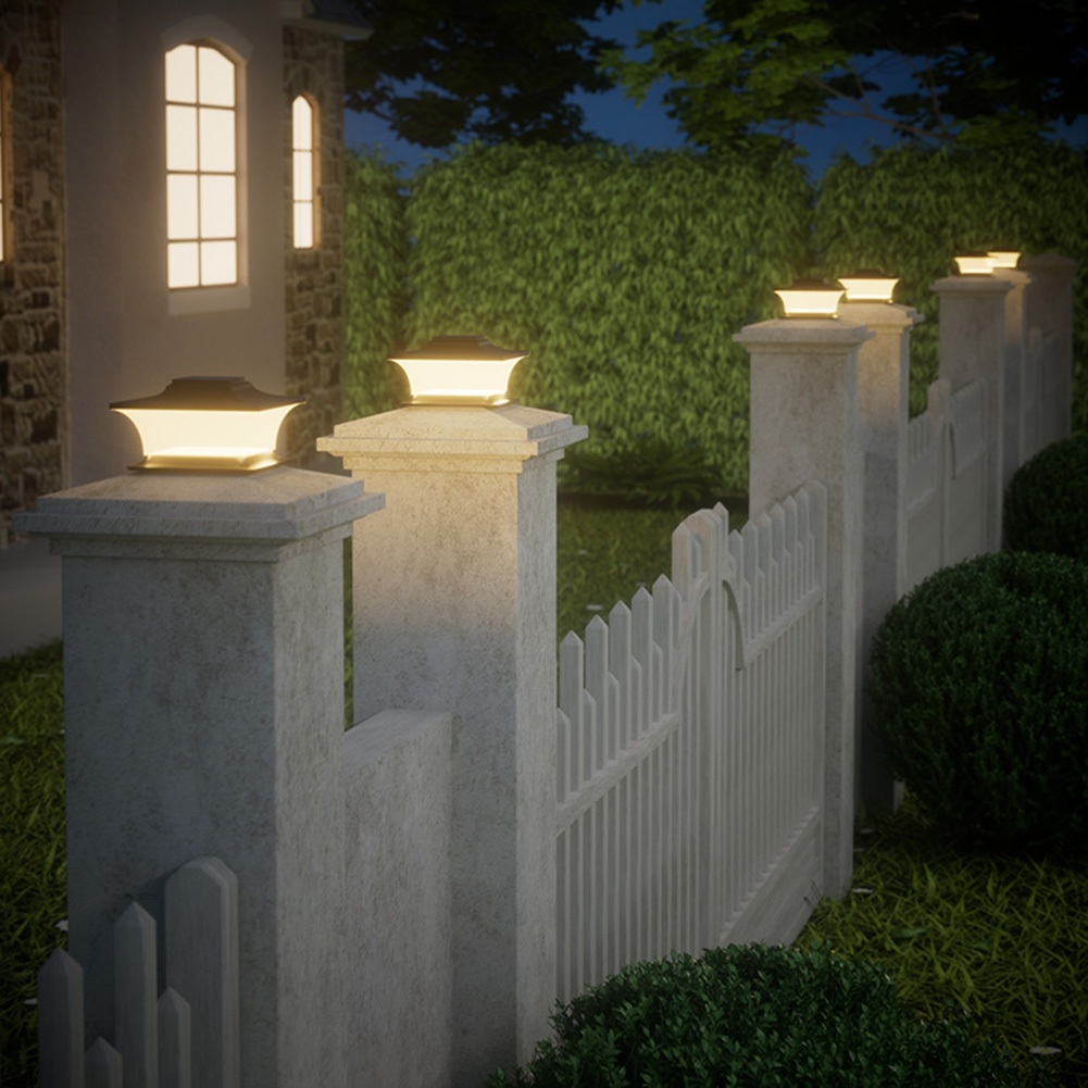Lampu Tiang Tenaga Surya LED L - Outdoor Power Post ulasan dan harga