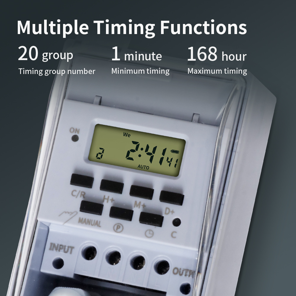Saklar Timer TNCE 30A, Pengont - Outdoor Power Timer ulasan dan harga