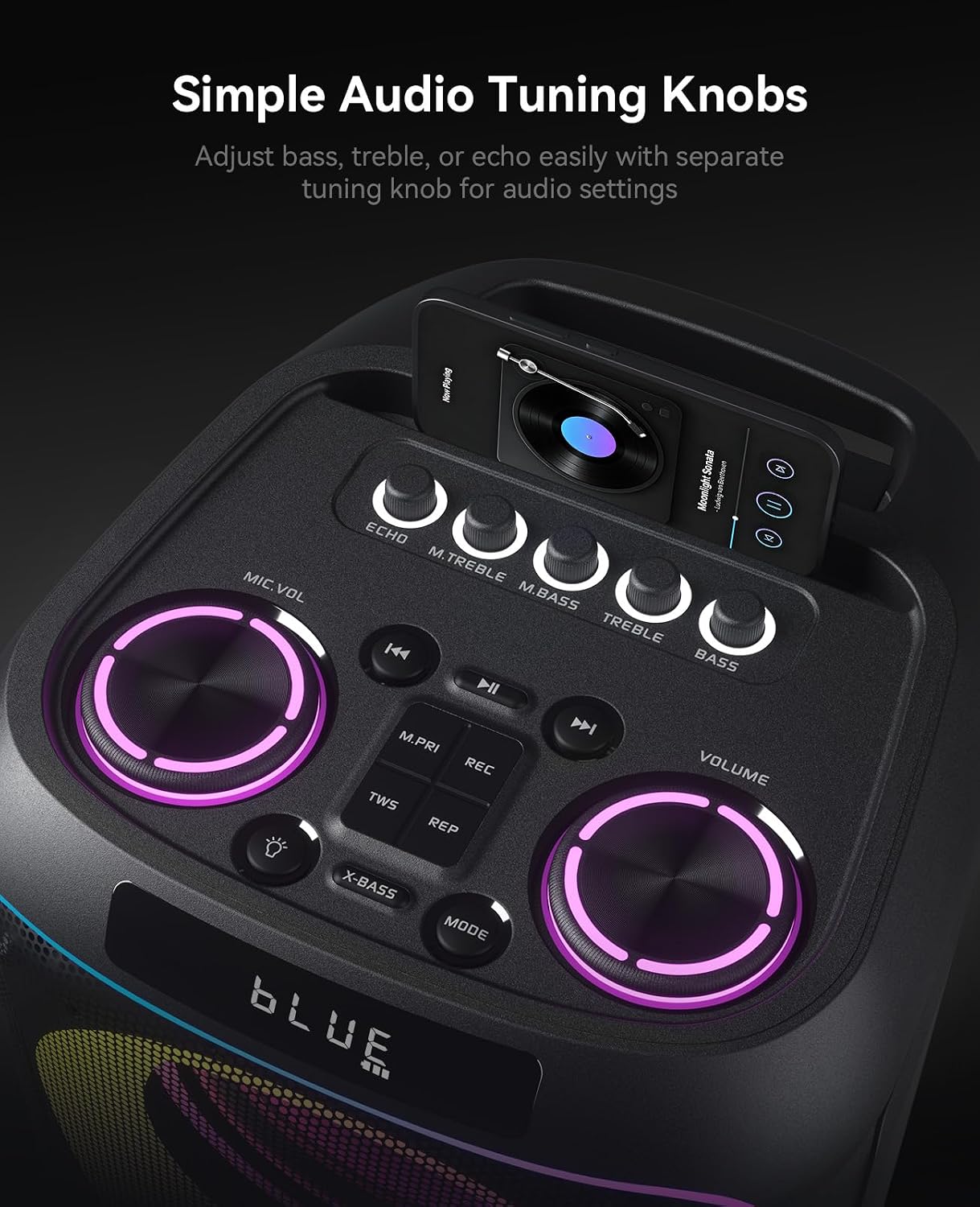 Speaker Pesta Bluetooth Portab - Outdoor Power Wheels ulasan dan harga