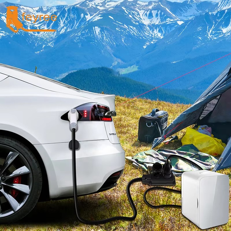 Kabel Pengisi Daya Feyree V2L, - Outdoor Power Adapter ulasan dan harga